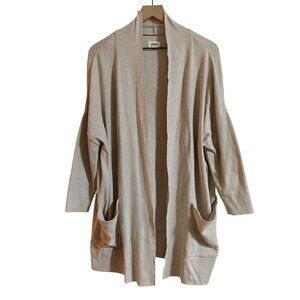 Pact Organic Cotton Airplane Open Front Cardigan M / L